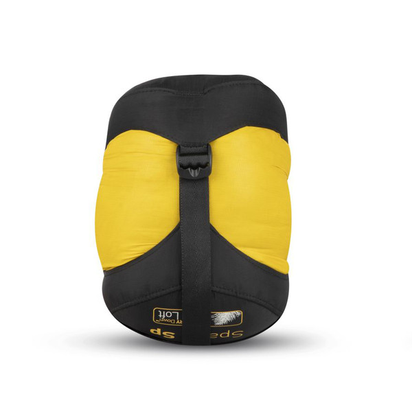 SPARK SPI - REGULAR LIGHT GREY / YELLOW - Sommerschlafsack