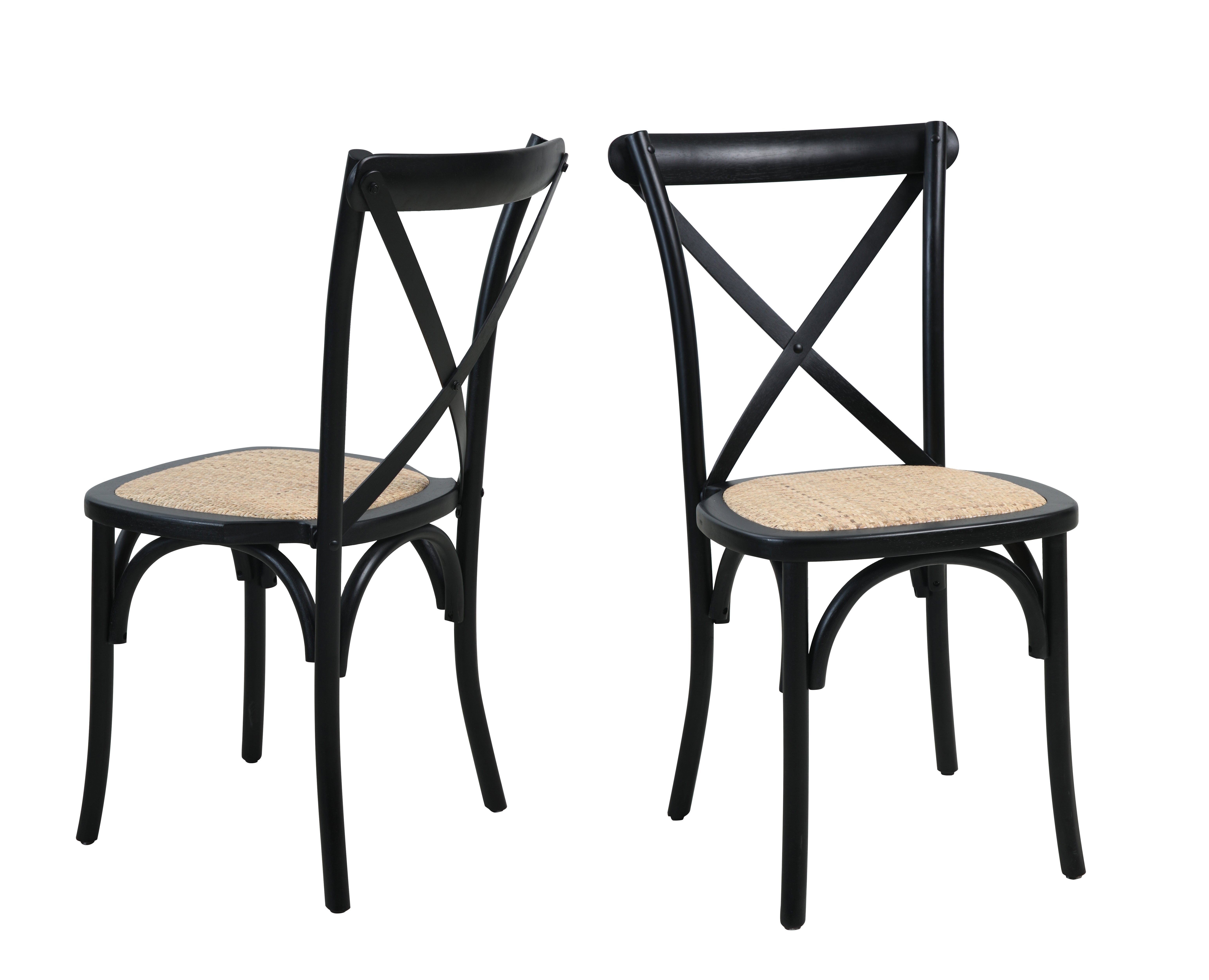SIT Rattanstuhl (Set, 2 St), stapelbar