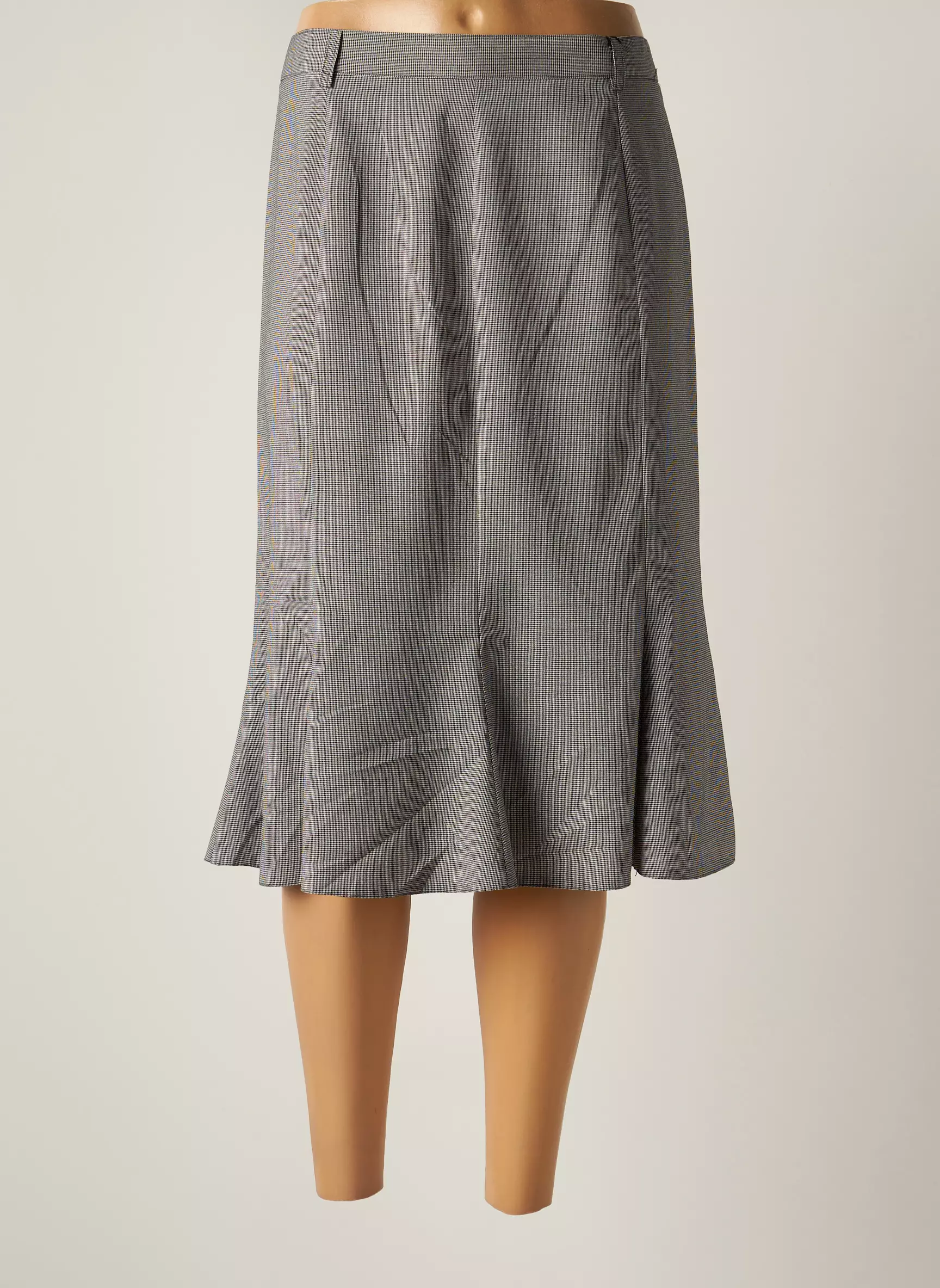 Un Temps Pour Elle Jupes Mi Longues Femme couleur gris