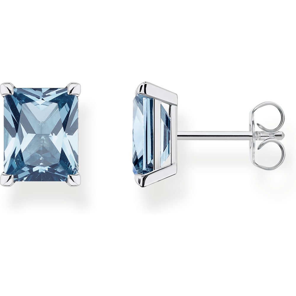 Thomas Sabo Boucles d'oreilles à fermoir à poussette 925 Argent Boucles d'oreilles