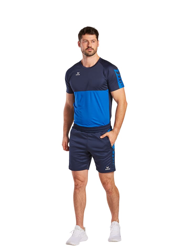 erima Six Wings Shorts in new navy/new royal günstig kaufen