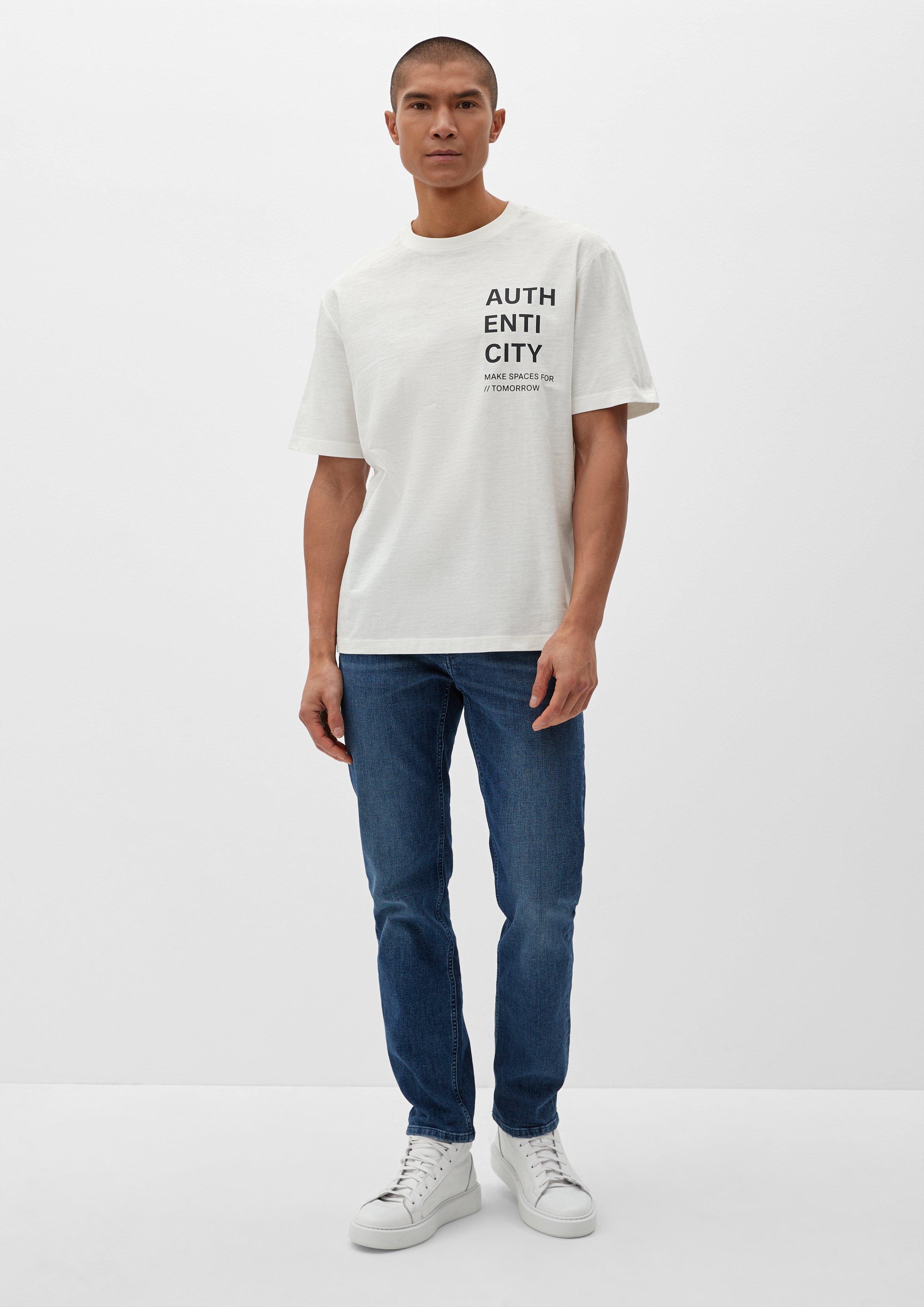 T-Shirt mit Frontprint  2129525-01D1