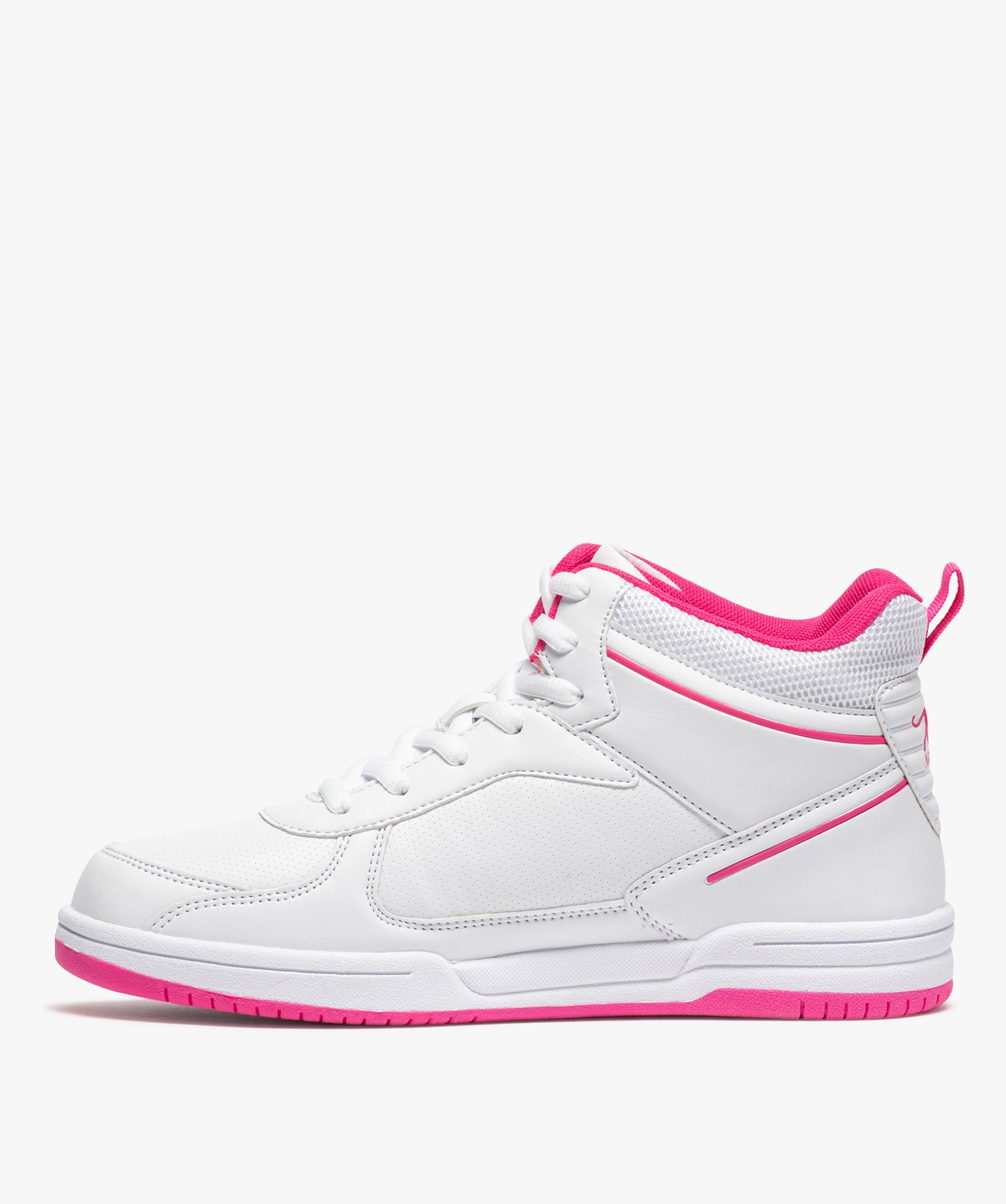 Baskets fille semi-montantes bicolores - Airness blanc | GEMO