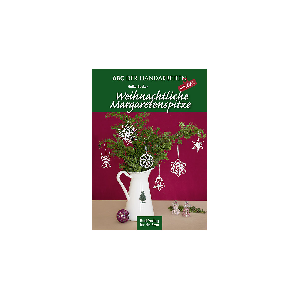 Weihnachtliche Margaretenspitze