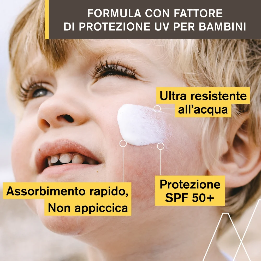 Leche solar infantil BARIESUN SPF50+ - Leche solar corporal de alta protección, productos para niños