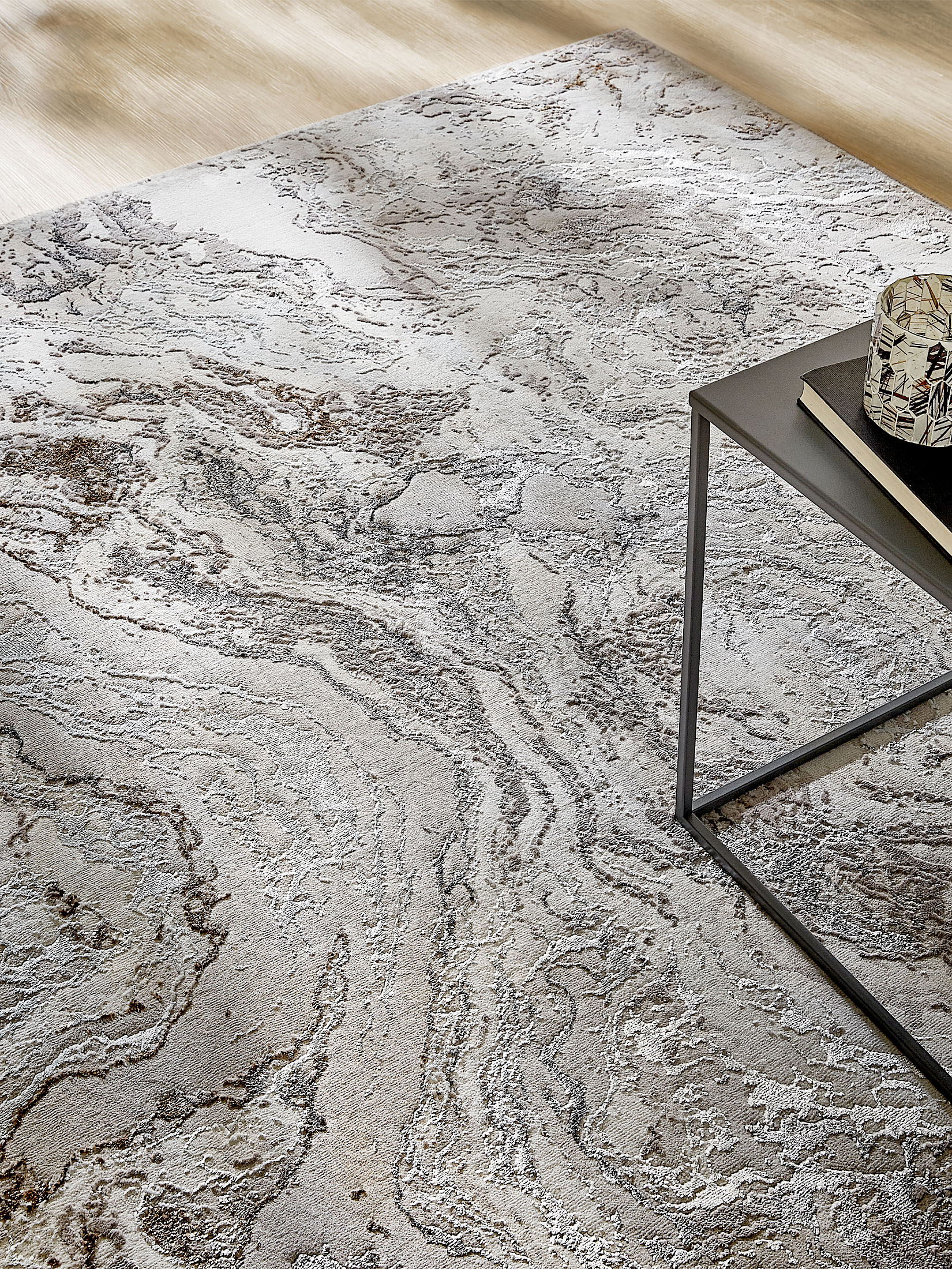 Biancone Moderner Teppich, Marmor