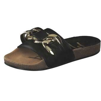 Verbenas Bali Azores Pantolette in schwarz