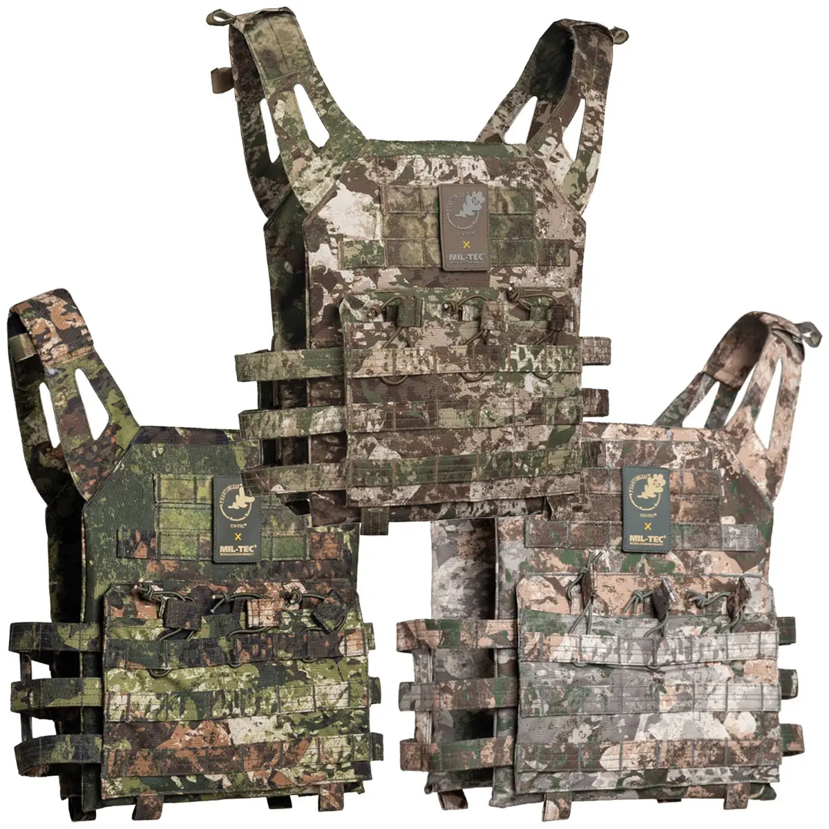 MIL-TEC Plate Carrier Weste Gen. II WASP versch. Farben