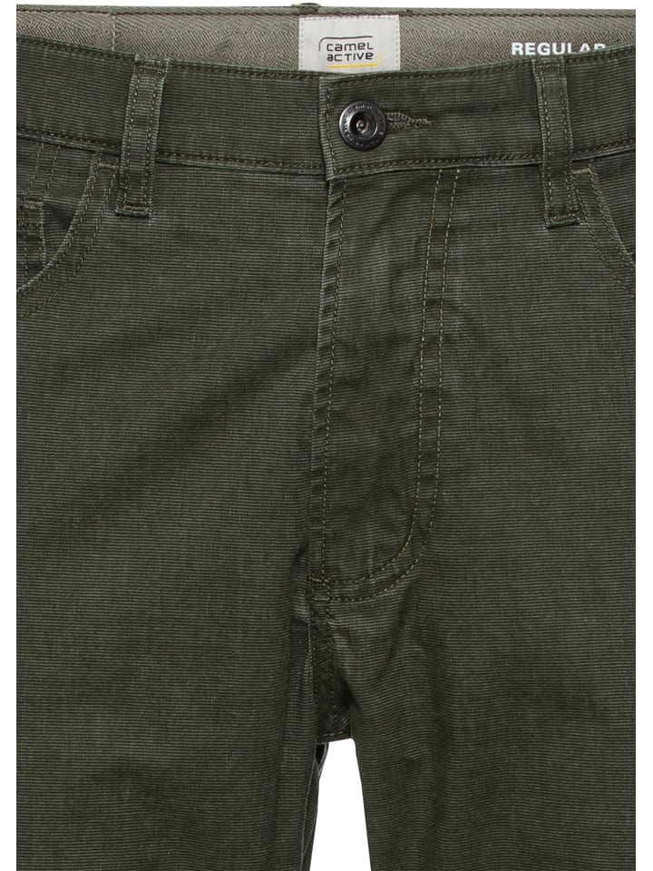 Camel Active Jeans - Regular Fit -  in Khaki günstig kaufen
