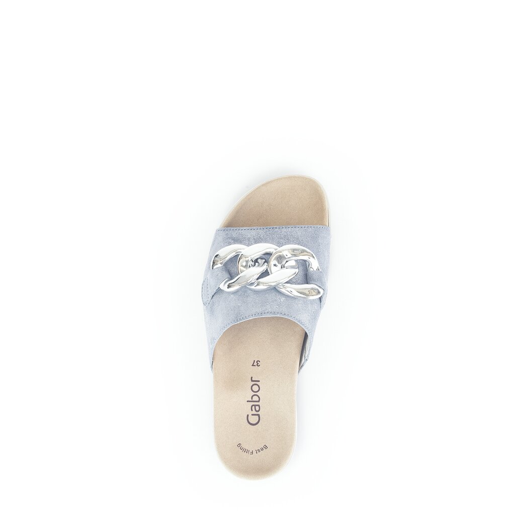 Gabor fashion Pantolette blau