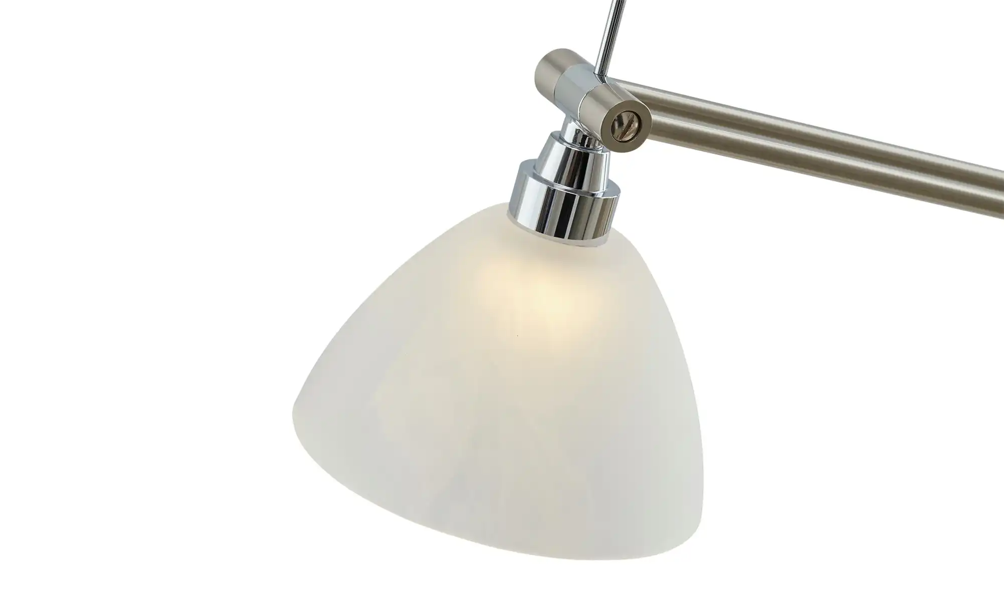 HELL-höllisch gutes Licht LED-Deckenfluter, 2-flammig, Nickel-matt