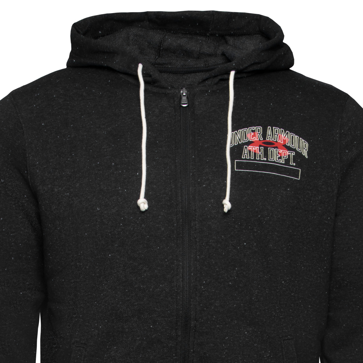 Under Armour Rival Terry Athletic Department Full-Zip Sweatjacke schwarz