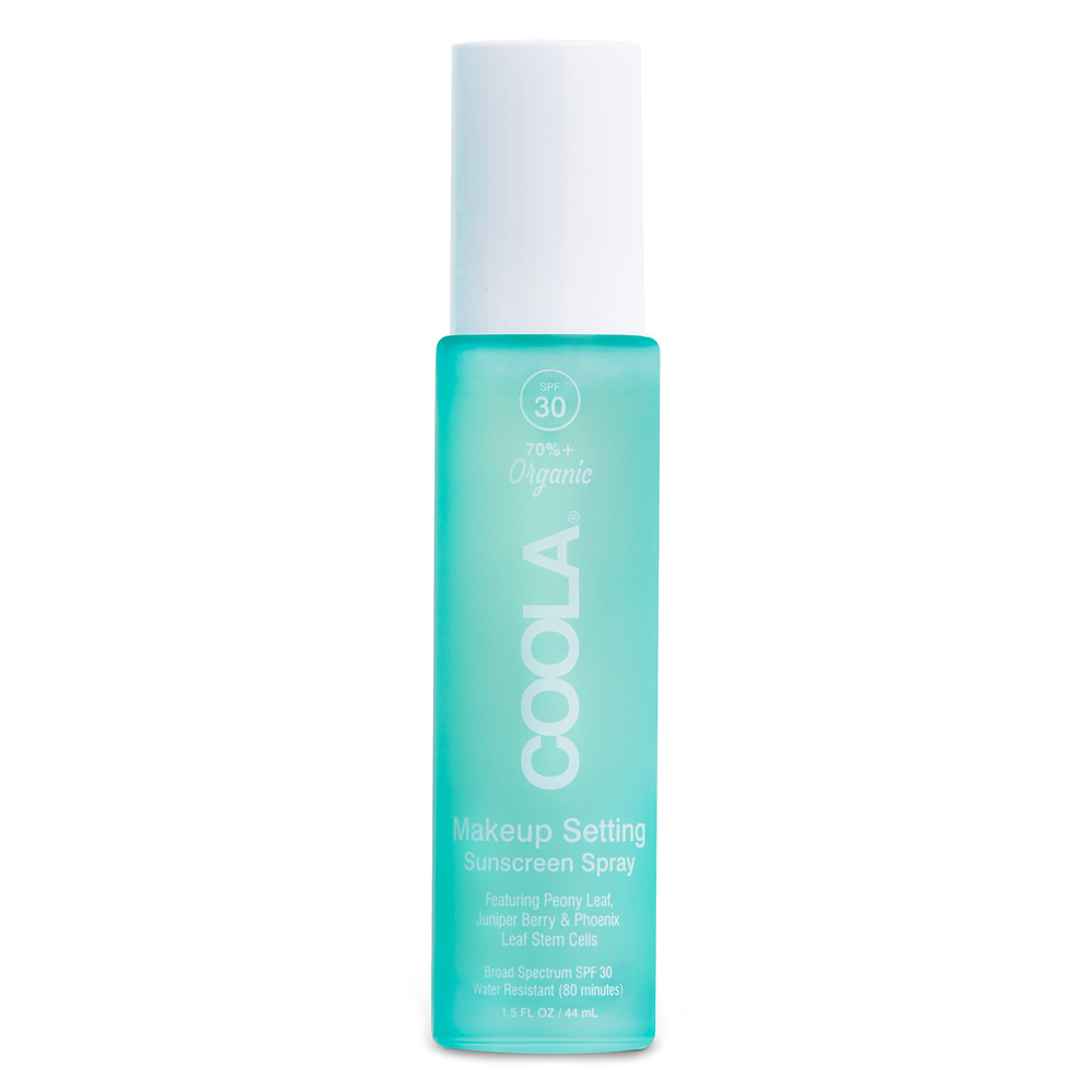 Coola Brume Solaire Visage Fixatrice de Maquillage SPF30 Protection solaire riche en ingrédientsnaturels hydratants et antioxydants
