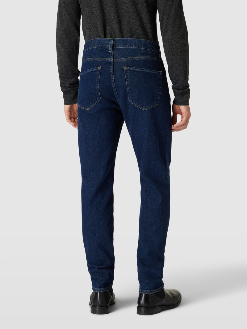 Regular Fit Jeans mit Eingrifftaschen Modell 'Jorden' in dunkelblau