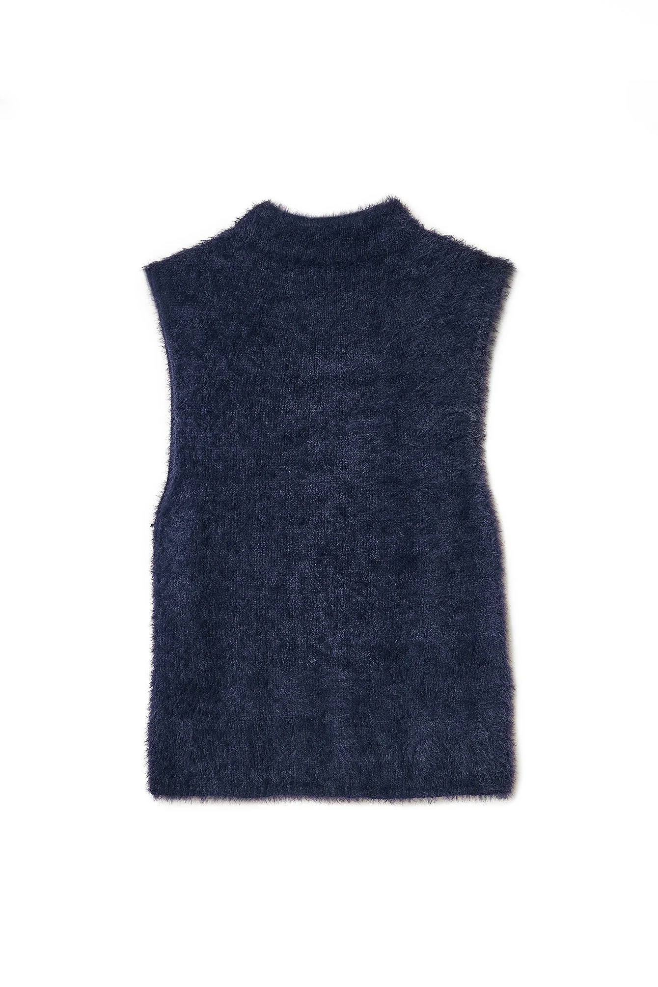 Hochgeschlossenes Stricktop