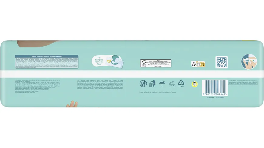 Pampers premium protection Windeln Big Pack