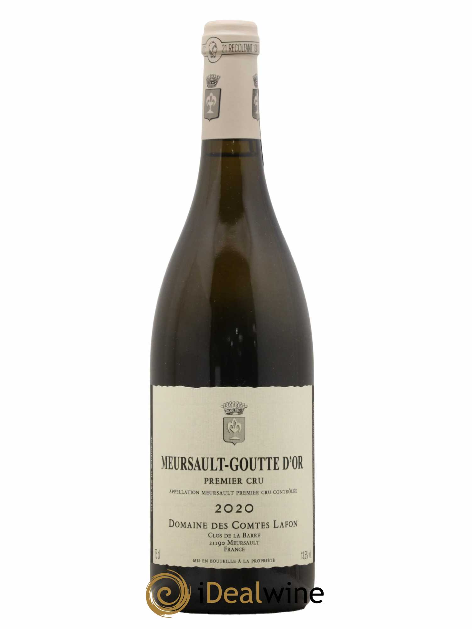 Meursault 1er Cru Goutte d'Or Comtes Lafon (Domaine des)  2020 - Lot de 1 Bouteille
