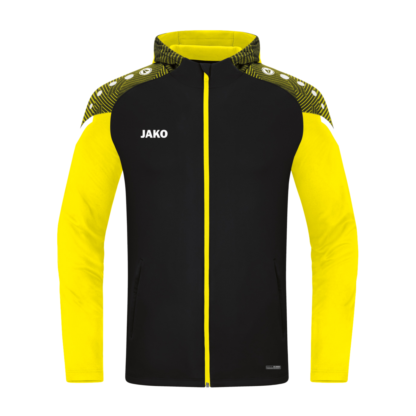 JAKO Performance Kapuzenjacke Schwarz F808