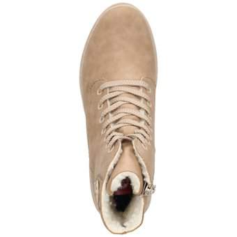 Rieker Schnürstiefelette in beige