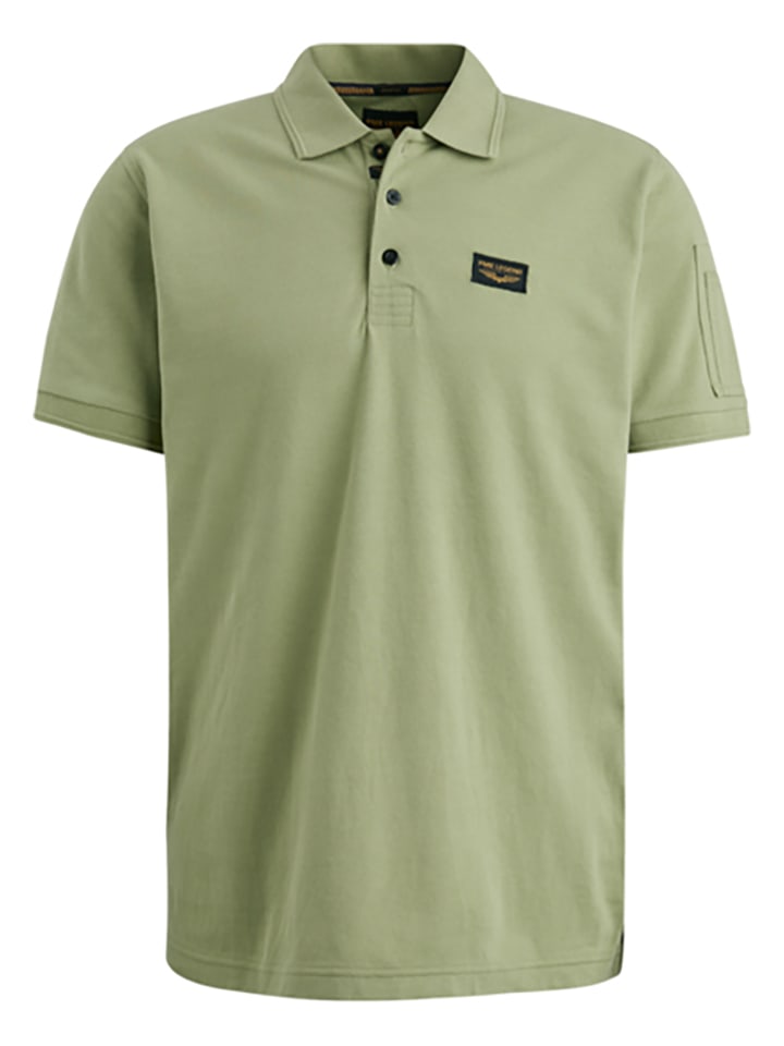 PME Legend Poloshirt in Grün günstig kaufen