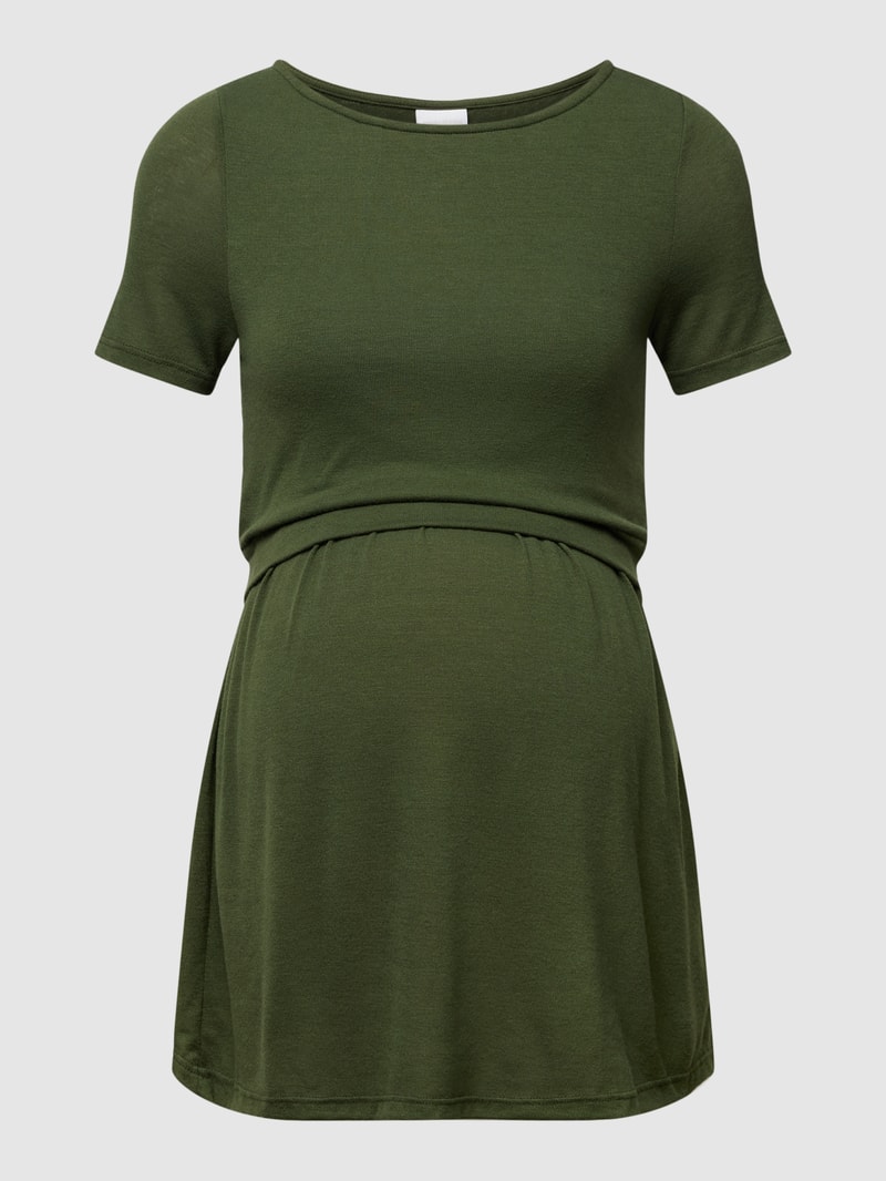 T-Shirt mit Still-Funktion in khaki