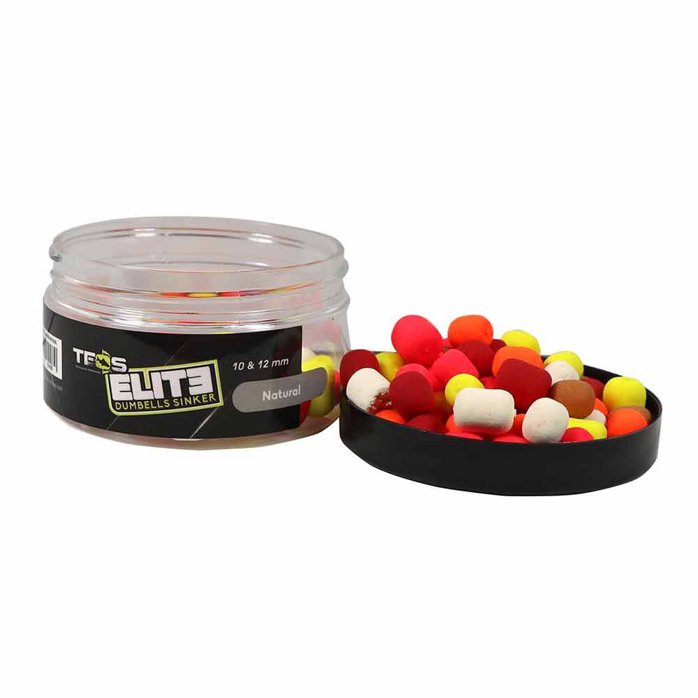 Hanteliai Sinker Teos Elite 10/12 mm natūralūs