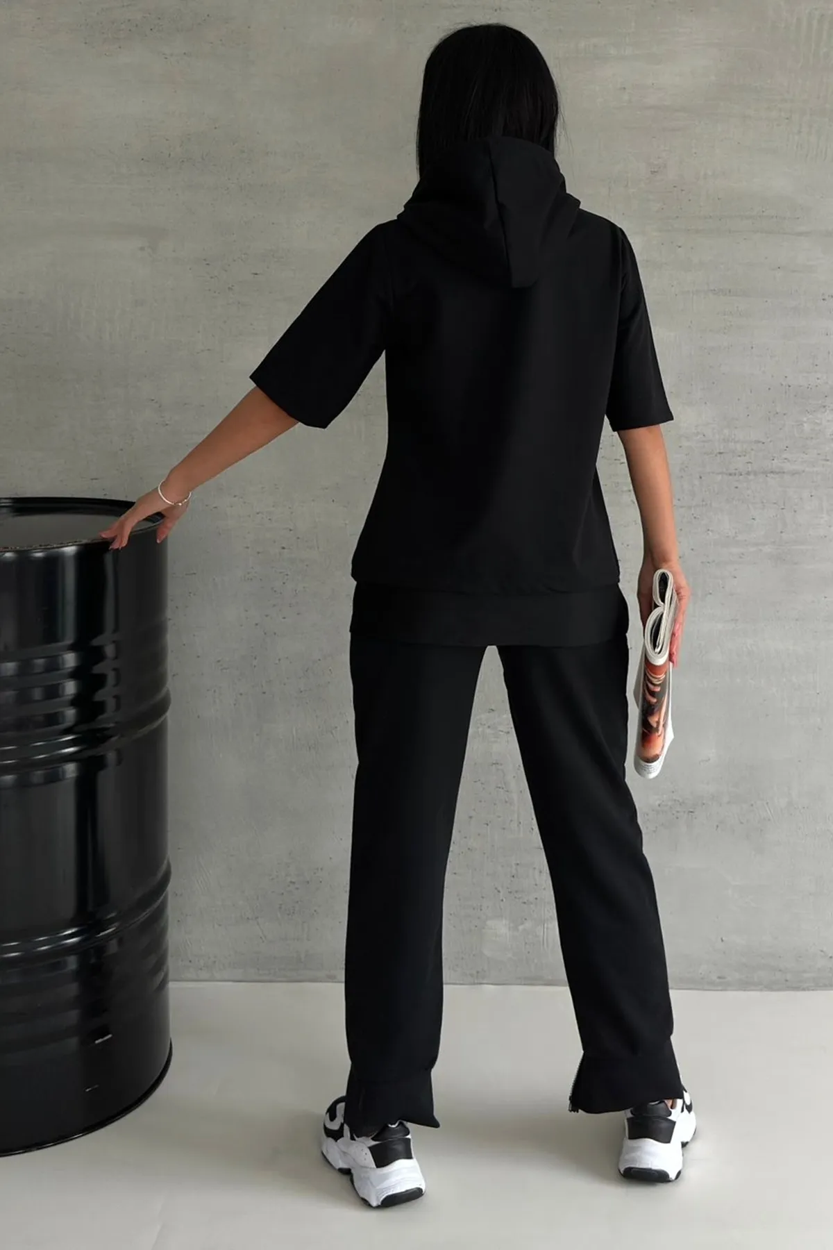 bayansepeti  Trainingsanzug - Schwarz - Regular Fit