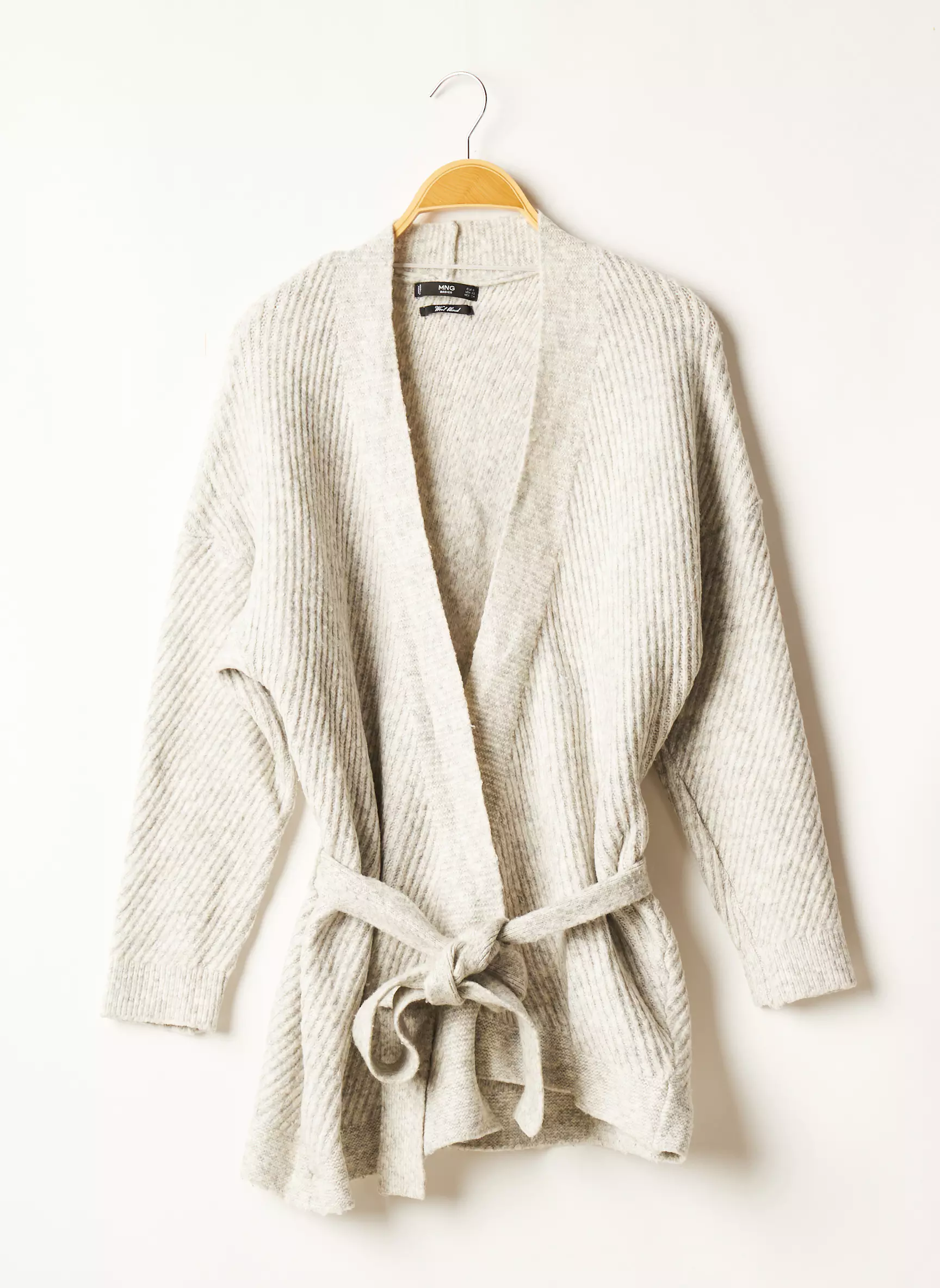 Mango Cardigans Femme couleur gris