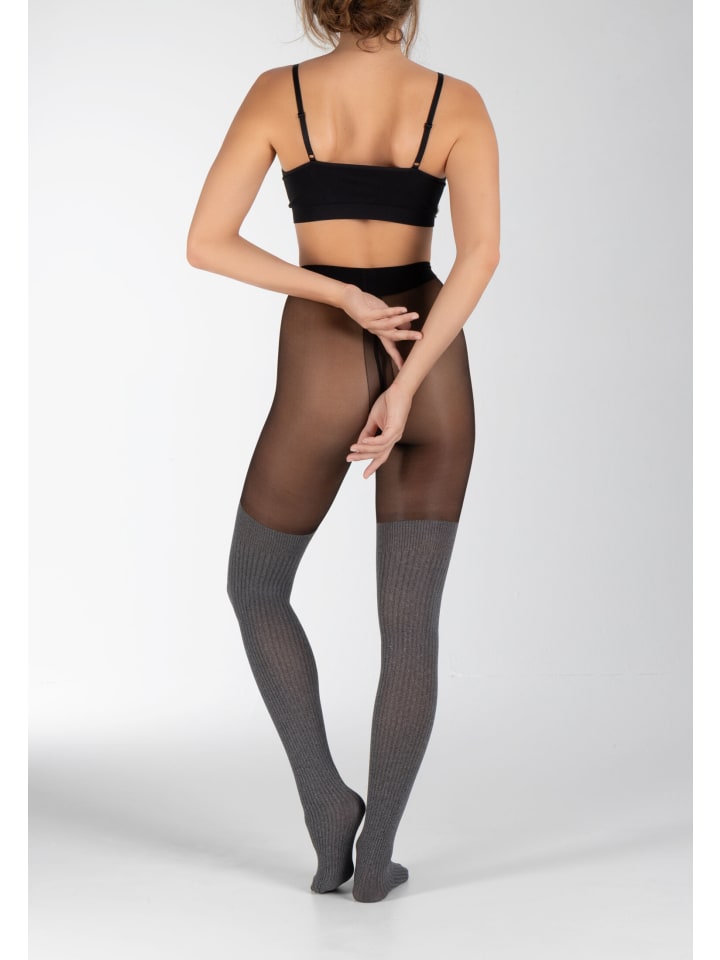 S. Oliver Strumpfhose FINE overknee 1er Pack originals 40 Denier in Schwarz günstig kaufen