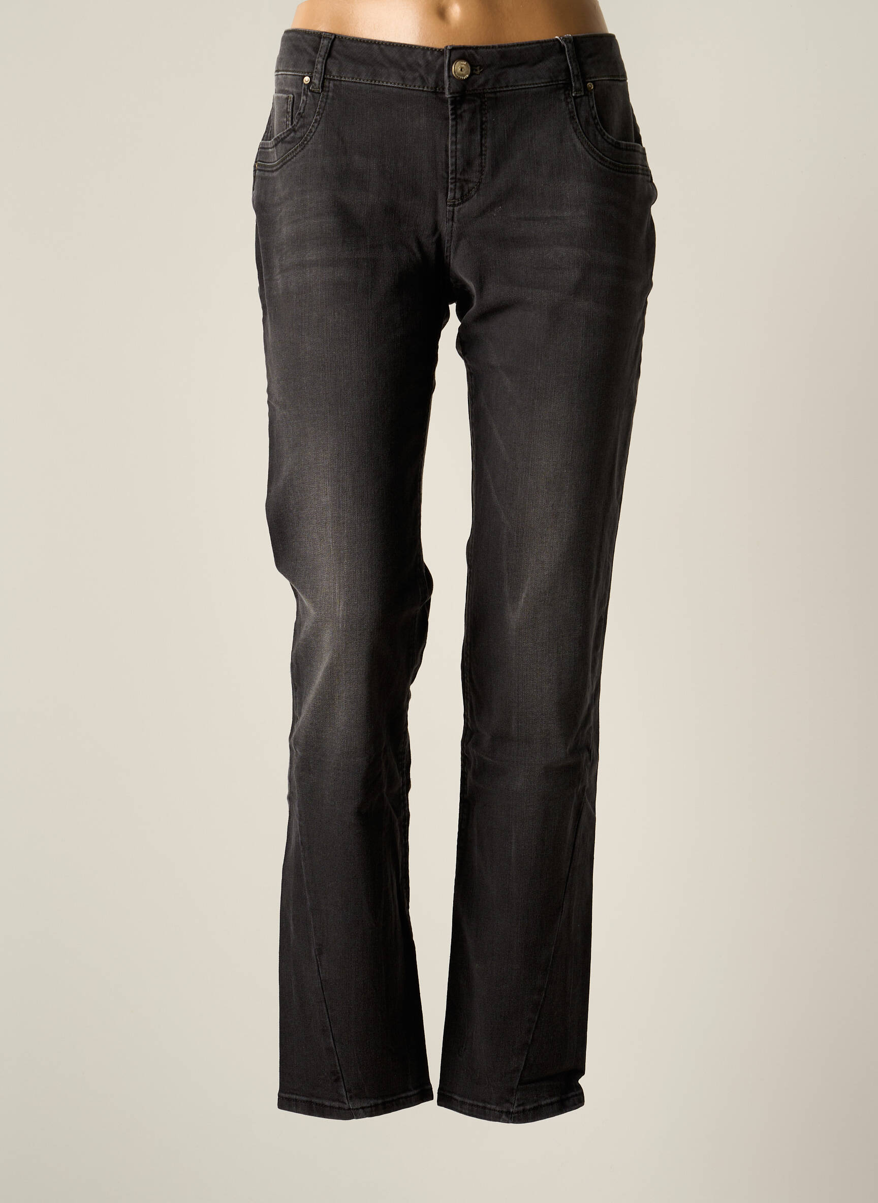 Betty   Co Jeans Coupe Slim Femme couleur noir