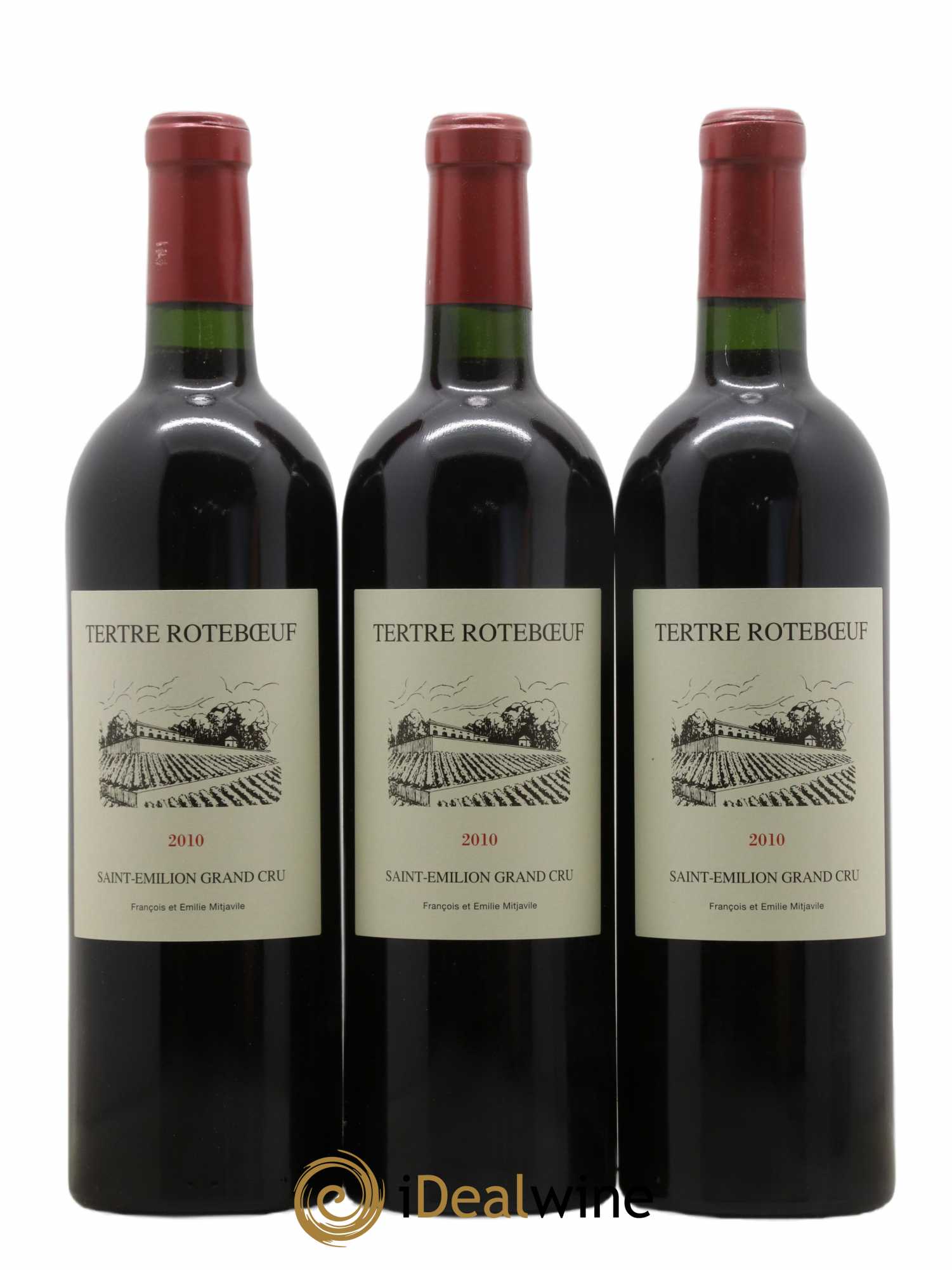 Château Tertre Roteboeuf  2010 - Lot de 6 Bouteilles