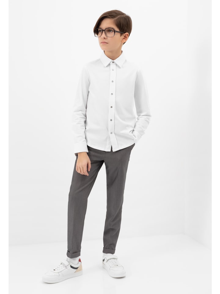 Gulliver Langarmhemd in Weiss günstig kaufen