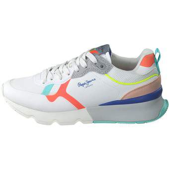 Pepe Jeans Britt Pro Tech Sneaker in weiß