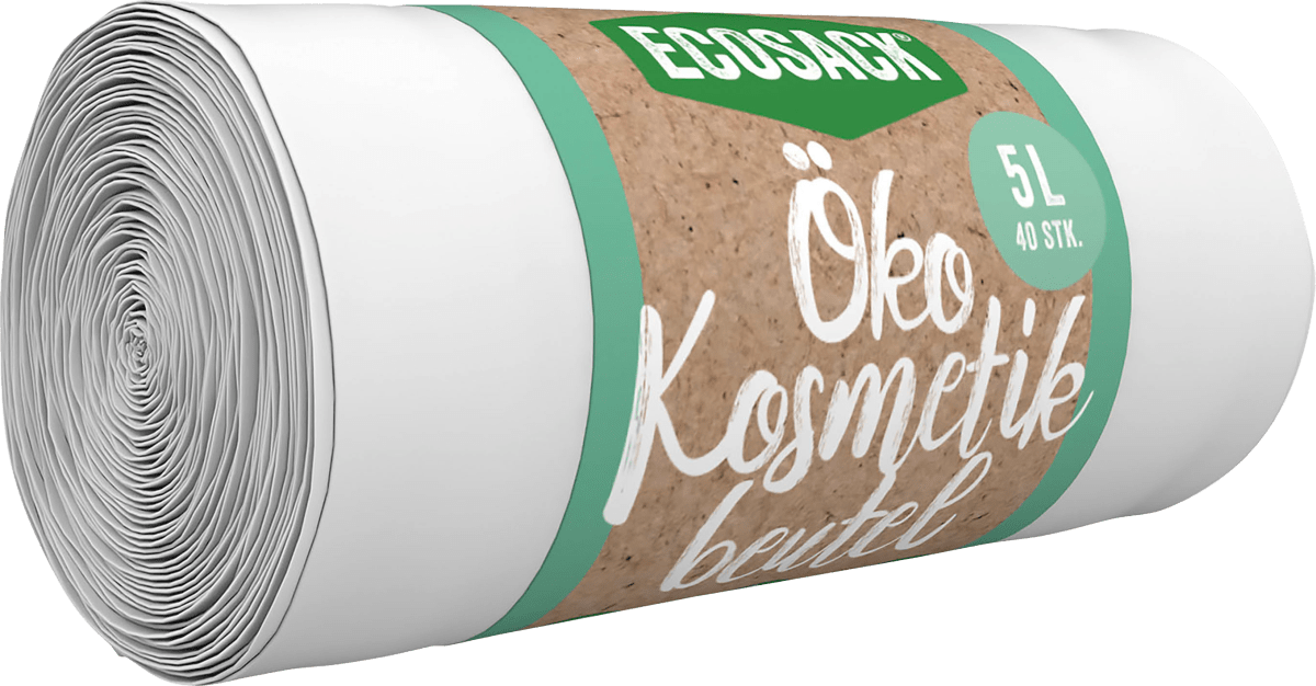 Müllbeutel Öko 5 l für Kosmetikeimer, 40 St