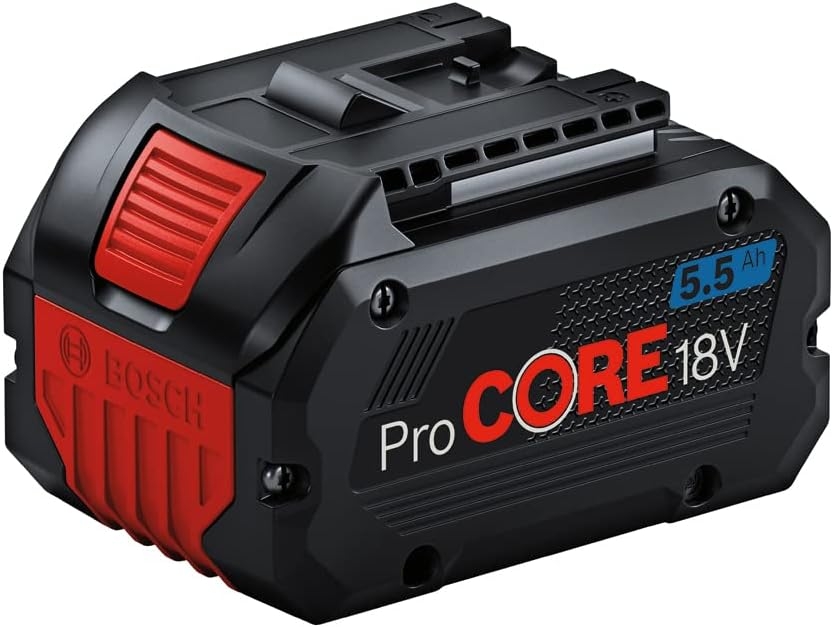 Accessoires Bosch bleus 1600A0214A : 1 batterie ProCORE 18 V 4,0 Ah + 1 batterie ProCORE 18 V 5,5 Ah + chargeur GAL 1880 CV