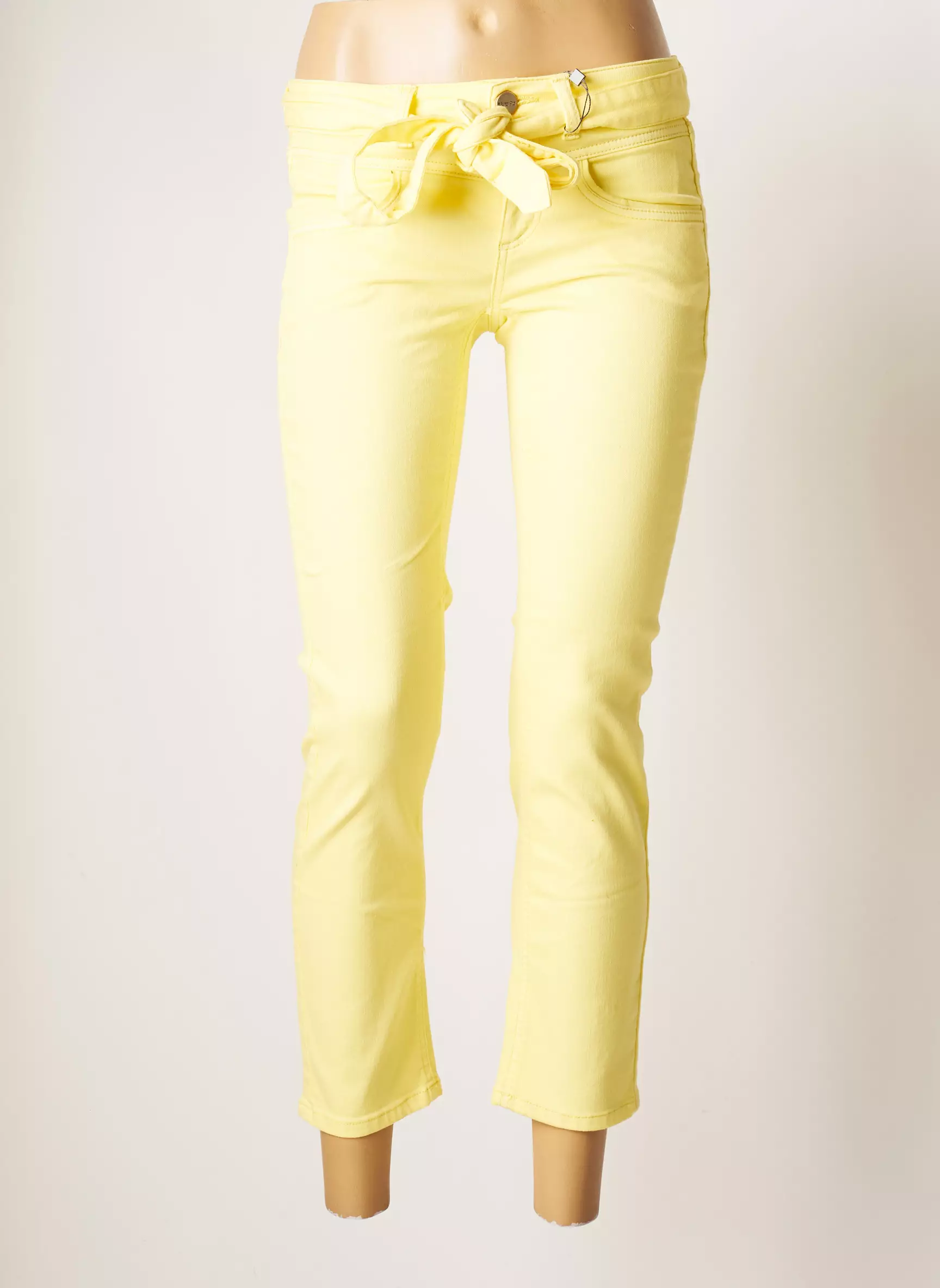 Street One Pantalon7 8 Femme couleur jaune