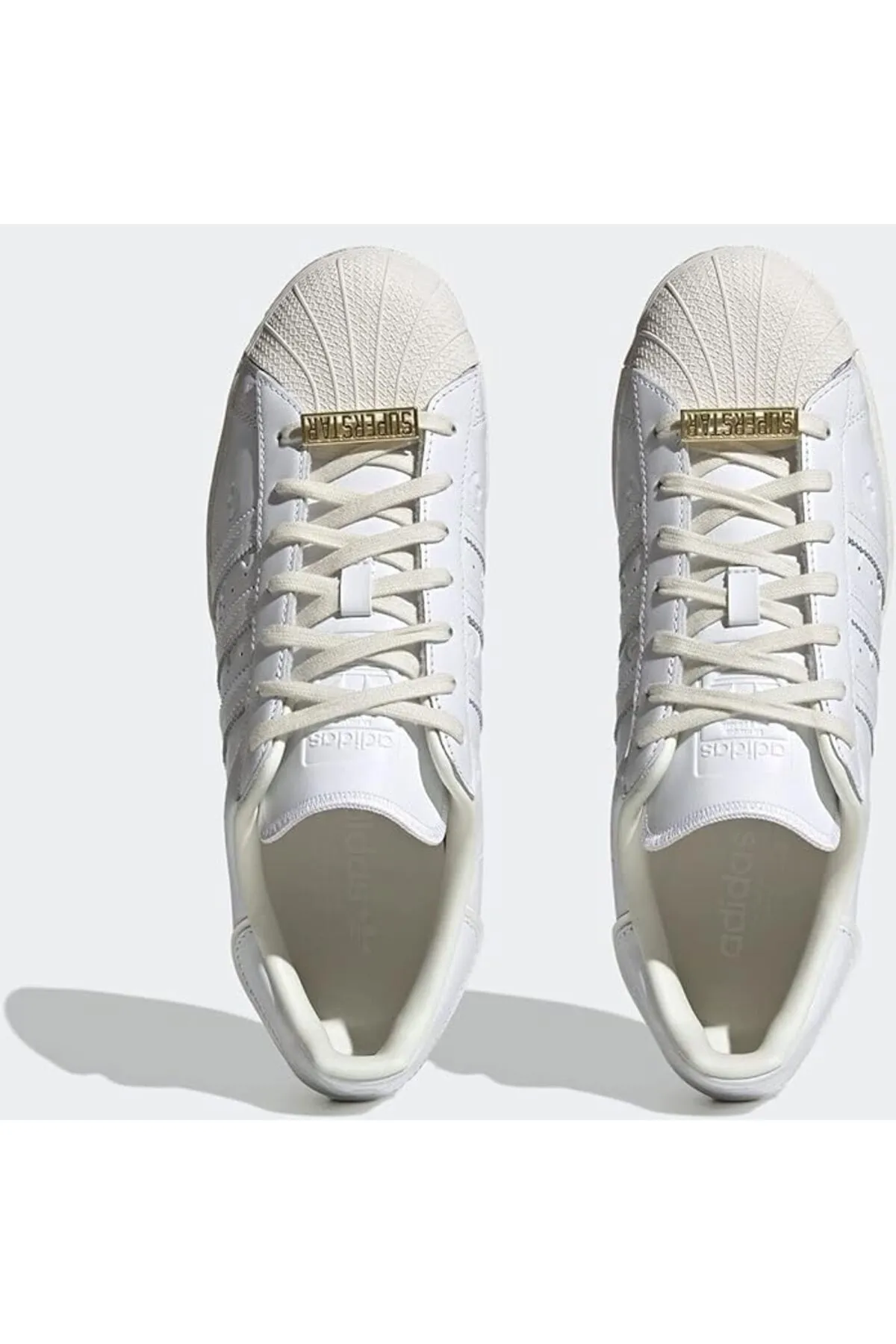 adidas  Wolkenweiß / Wolkenweiß / Cremefarbener Superstar