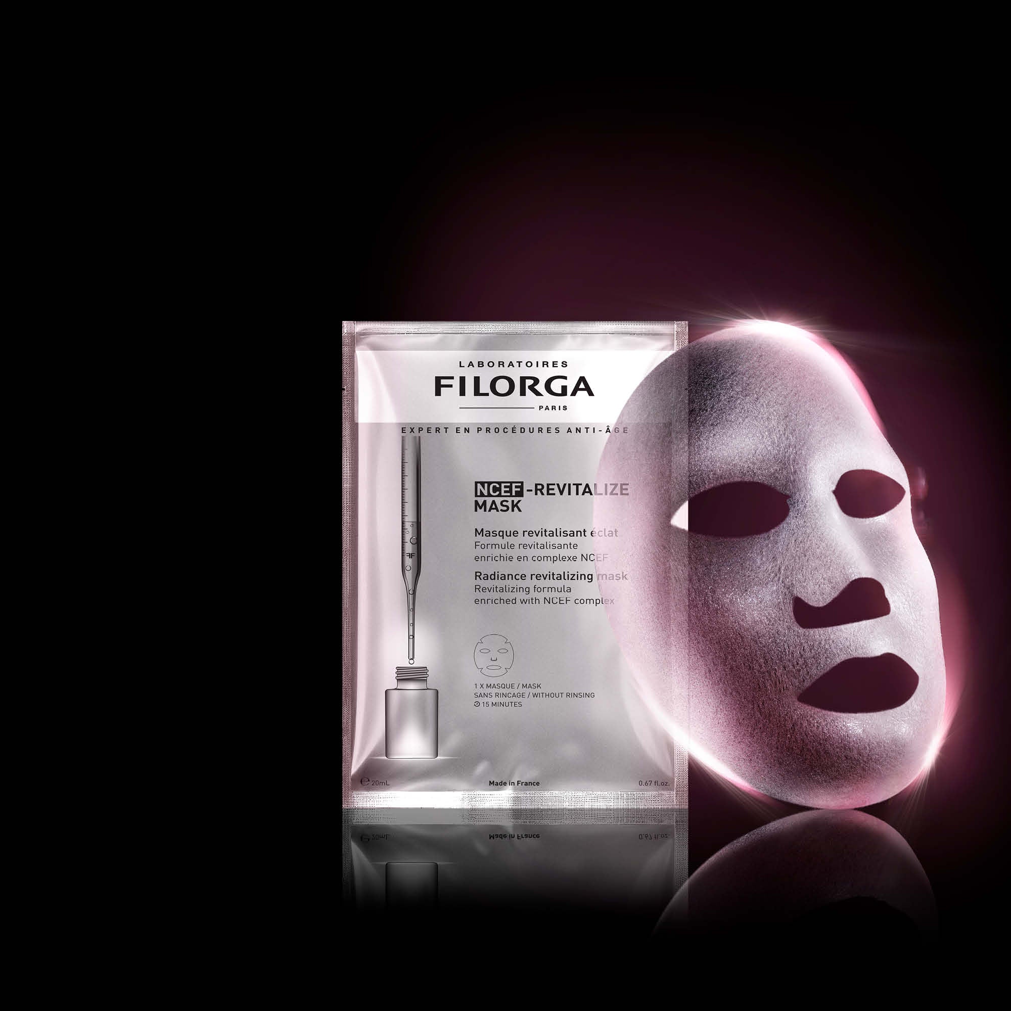 Mascarilla NCEF Ncef-Revitalize - Mascarilla facial antiedad, mascarilla facial hidratante
