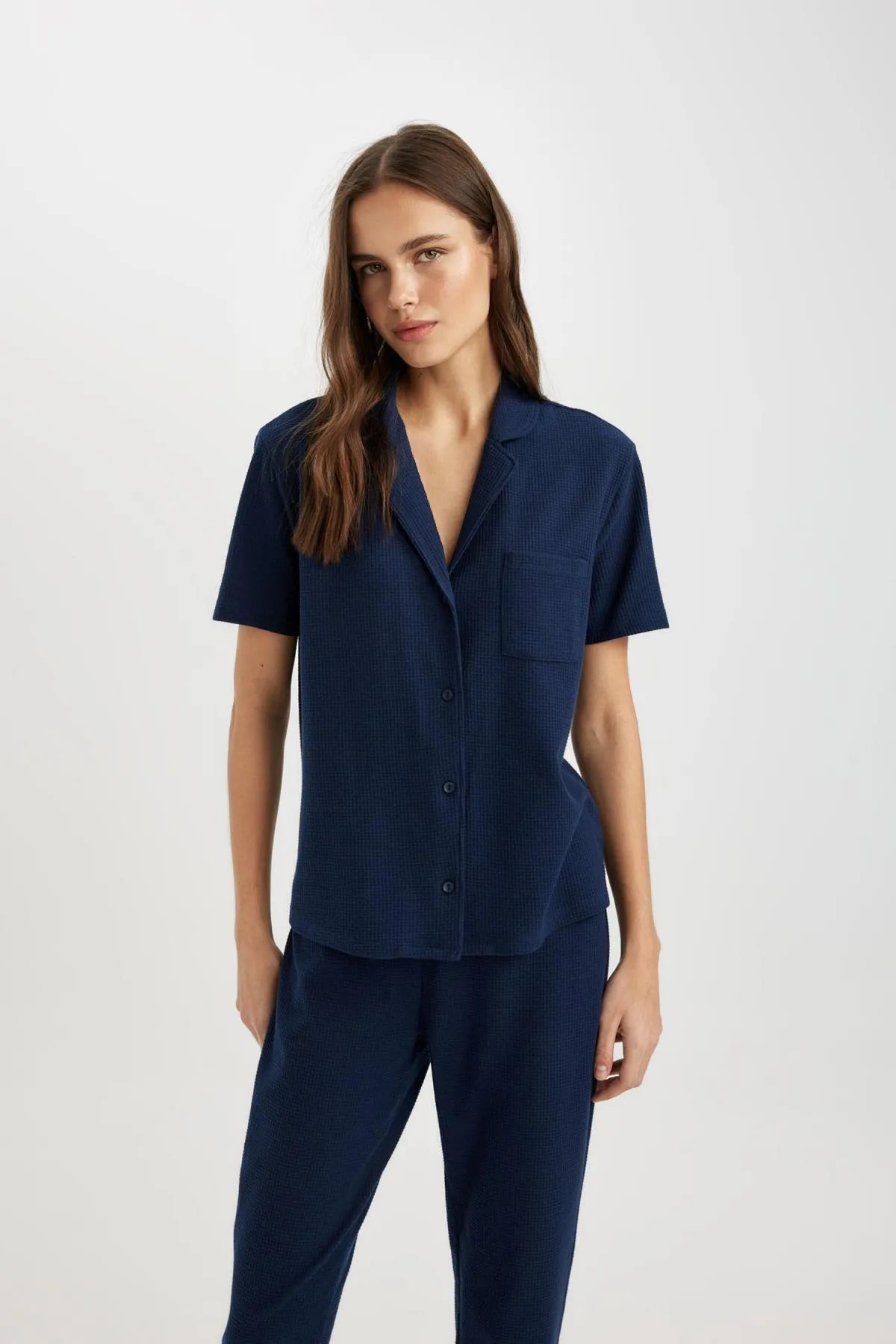DeFacto  Be in Love Pyjamaoberteil mit kurzen Ärmeln - B6189ax24sp