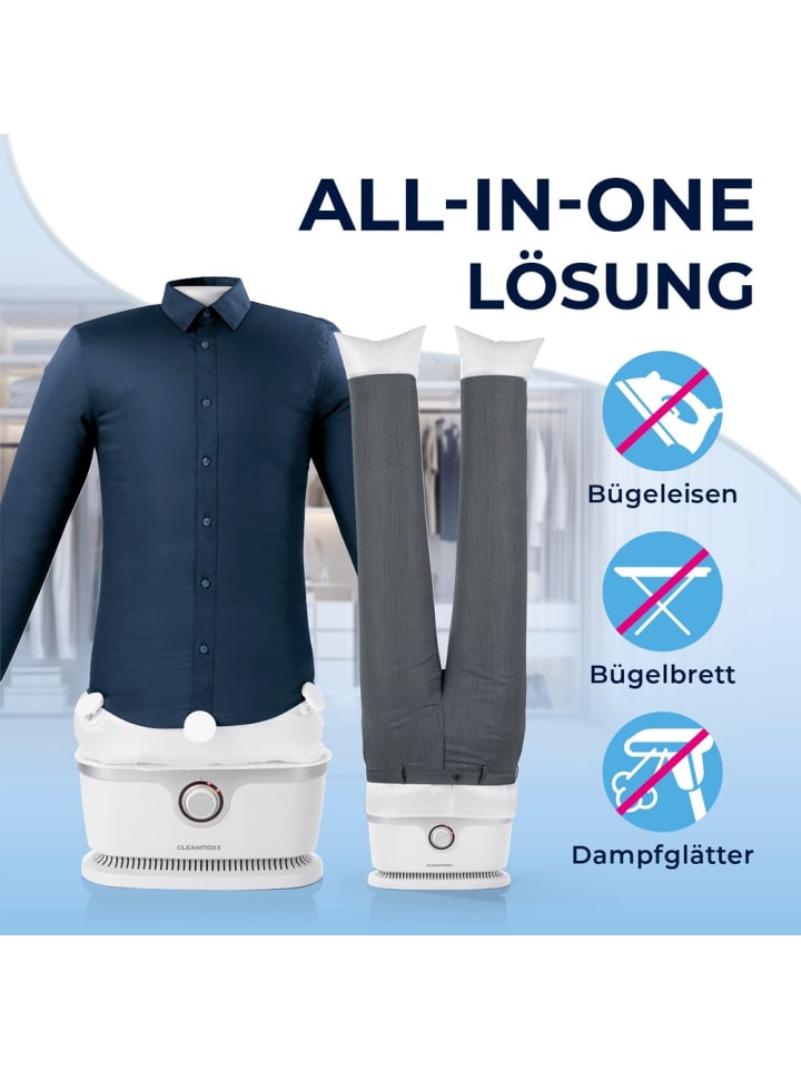 CLEANmaxx CLEANmaxx Bügler 1800W für Hemden, Blusen & Hosen günstig kaufen onesize