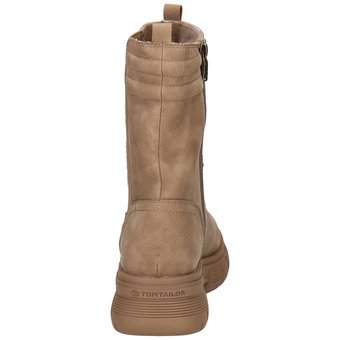 Tom Tailor Chelsea Stiefelette in beige