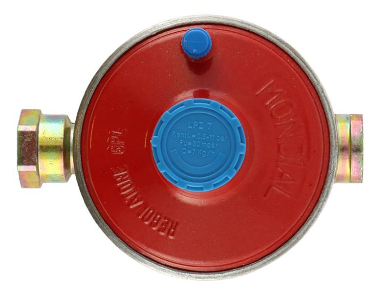 Gimeg 30–50 Mbar 1/2 x 1/2 BSP Gasdruckregler
