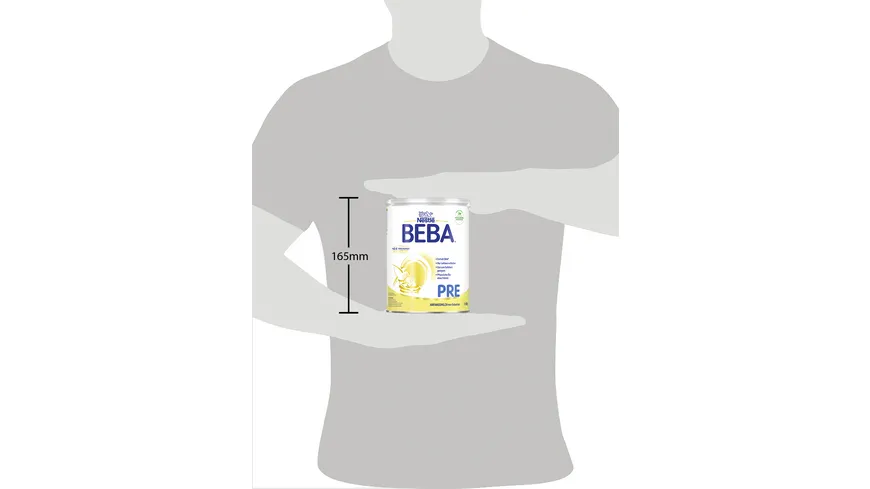 NESTLE BEBA PRE Säuglingsmilchnahrung von Geburt an 800 g