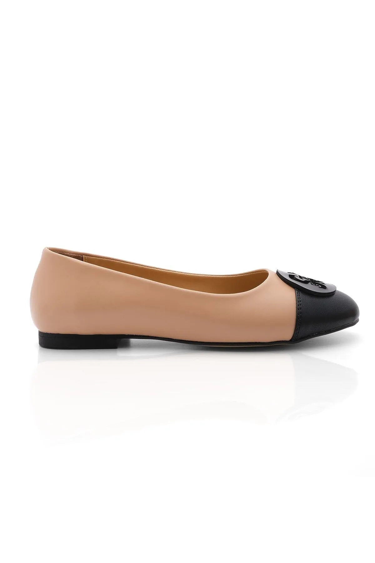Marjin  Damen Ballerinas mit Schnalle Monda Nerz