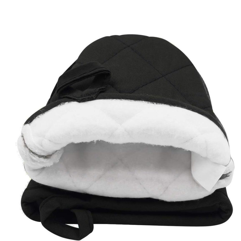 Bizaical Topfhandschuhe Ofenhandschuhe Topflappen Set Hitzebeständig rutschfeste: 2er Set