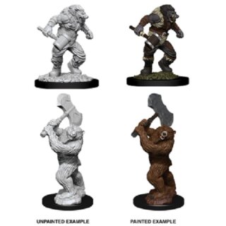 Wereboar & Werebear: Nolzurs Marvelous Unpainted Miniatures