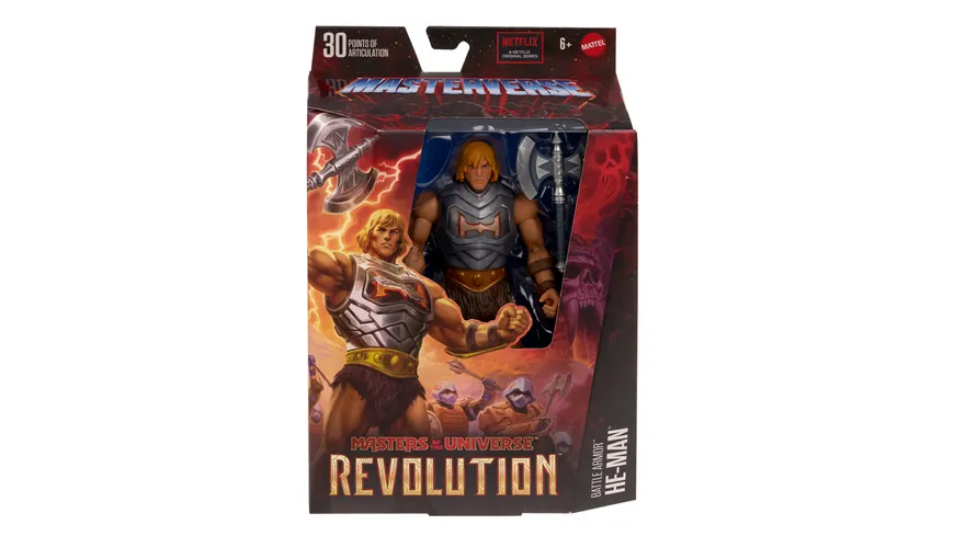 Masters of the Universe Masterverse Core Battle Armor He-Man