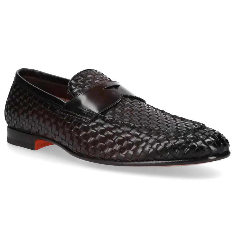 Santoni - Loafer MCNC13 Kalbsleder - braun