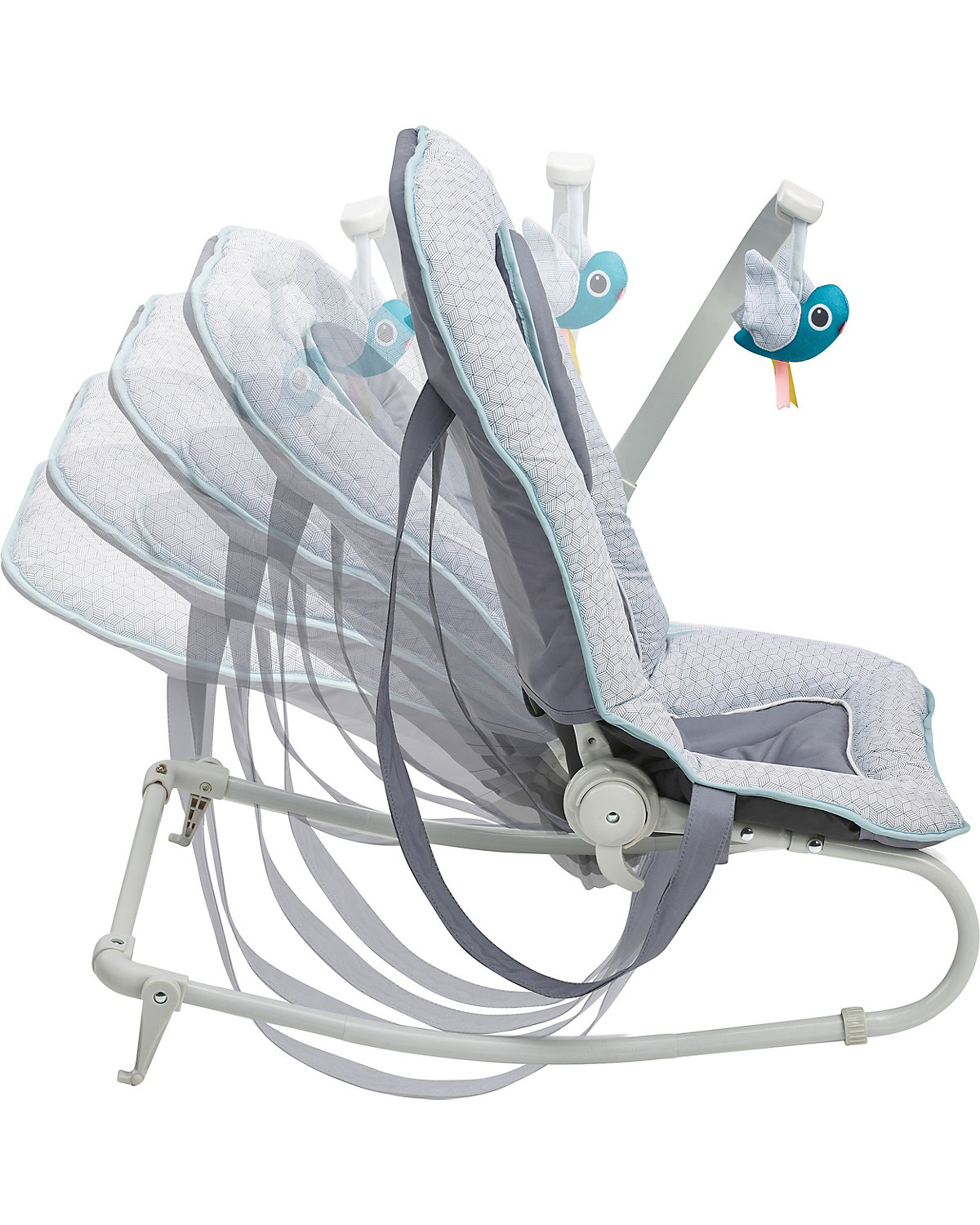 Wippe BOUNCER, graphic blue