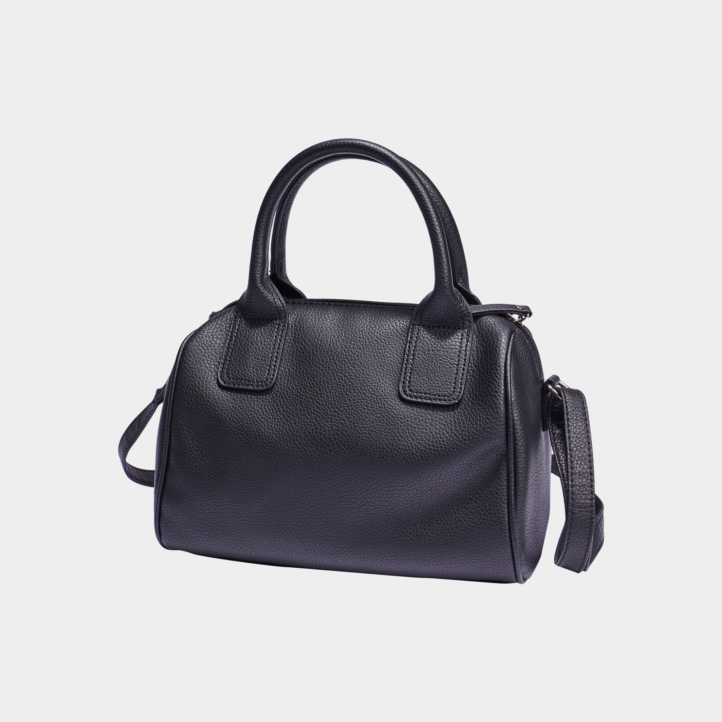 Sac bowling en bandoulière noir femme | La Halle